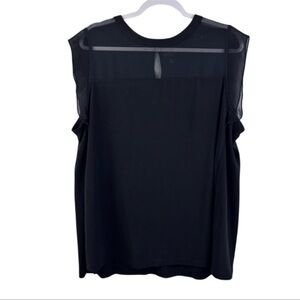 Worthington Woman Black Shell Top